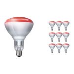 Voordeelpak 10x Philips BR125 E27 Reflector 250W | Infrared