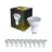 Voordeelpak 10x Bright Choice LED Spot GU10 PAR16 4W 345lm 36D - 827 Zeer Warm Wit | Vervangt 50W