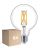 Voordeelpak 6x Philips MASTER Value LED Globe E27 93mm Filament Helder 5.9W 806lm - 922-927 Zeer Warm Wit | Beste Kleurweergave - Dimbaar - Vervangt 60W