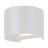 Eglo Wandlamp Calpi 3 Aluminium Wit 2.8W 420lm - 830 Warm Wit | IP54