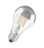 Osram Classic LED E27 Peer Filament Spiegel Zilver 4W 400lm - 827 Zeer Warm Wit | Vervangt 35W