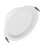 Ledvance LED Downlight Comfort Opaal Aluminium Wit 18W 2160lm 180D - 930-940 CCT | 160mm - Zaagmaat 150mm - IP44 - Beste Kleurweergave - Zigbee Dimbaar 