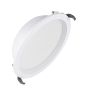 Ledvance LED Downlight Comfort Opaal Aluminium Wit 30W 3600lm 180D - 930-940 CCT | 215mm - Zaagmaat 200mm - IP44 - Beste Kleurweergave - Zigbee Dimbaar 