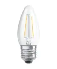 Ledvance Classic LED E27 Kaars Filament Helder 4.8W 470lm - 827 Zeer Warm Wit | Dimbaar - Vervangt 40W